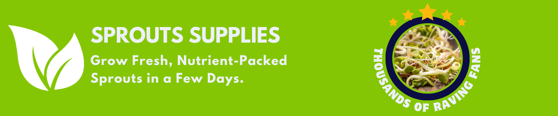 Sprouts Supplies