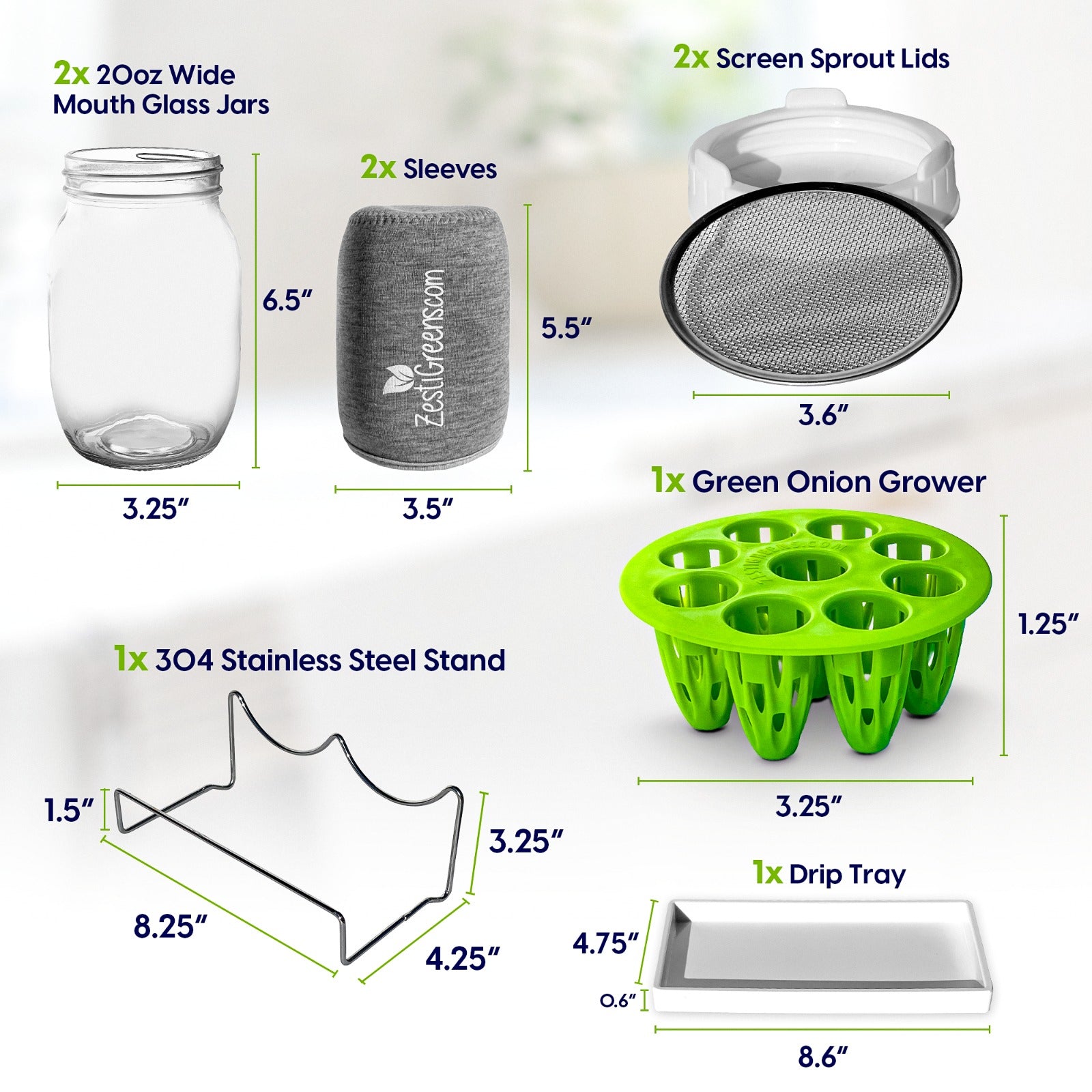 Sprouting Jar Kits