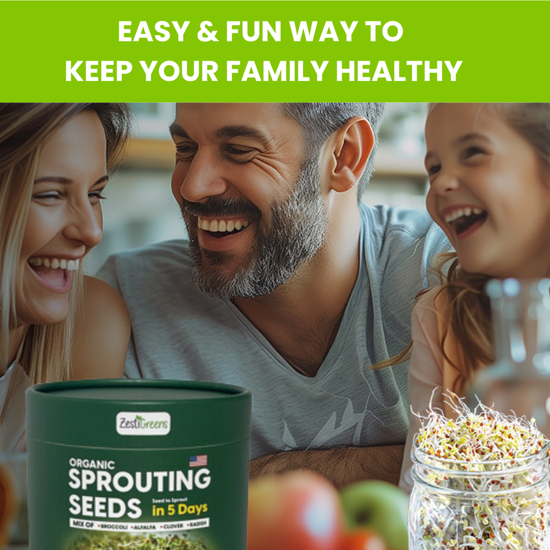 Organic Sprouting Growing Kits