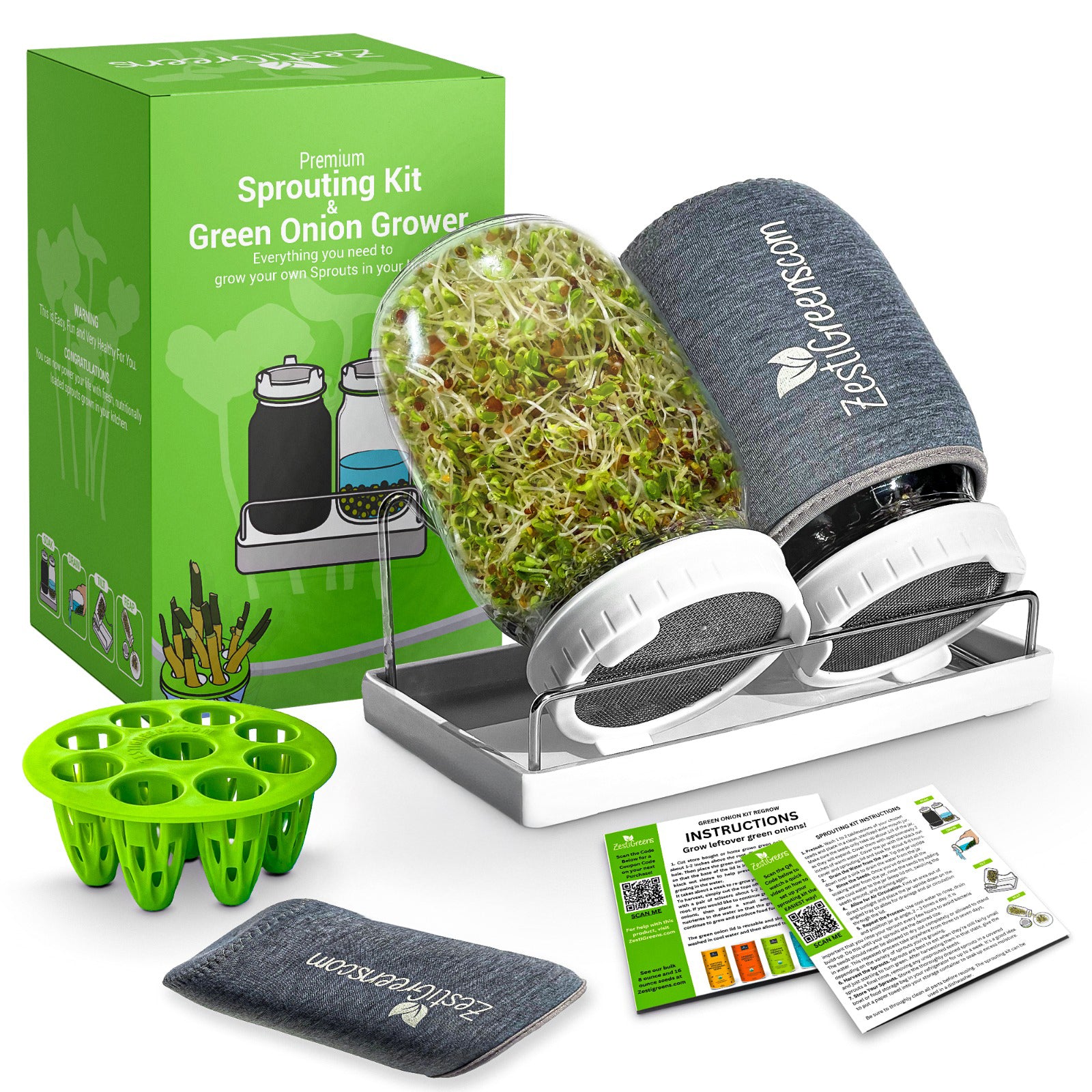 Organic Sprouting Growing Kits