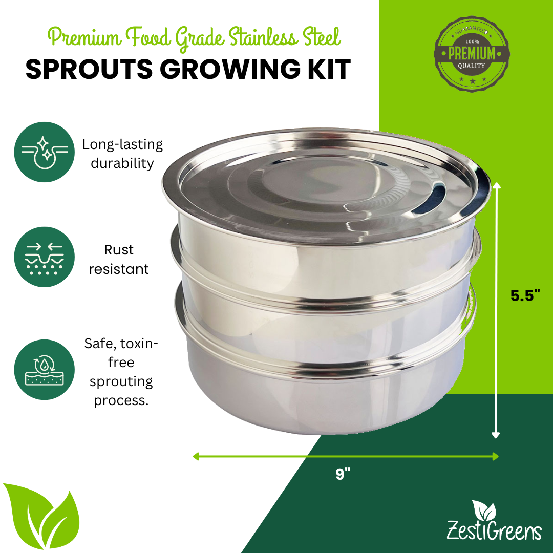Stainless Steel Sprouters