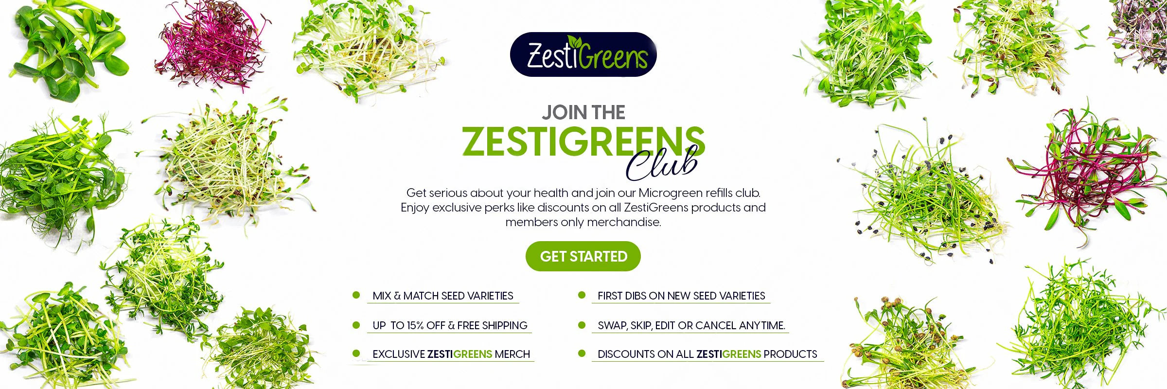 Join The Zesty Greens