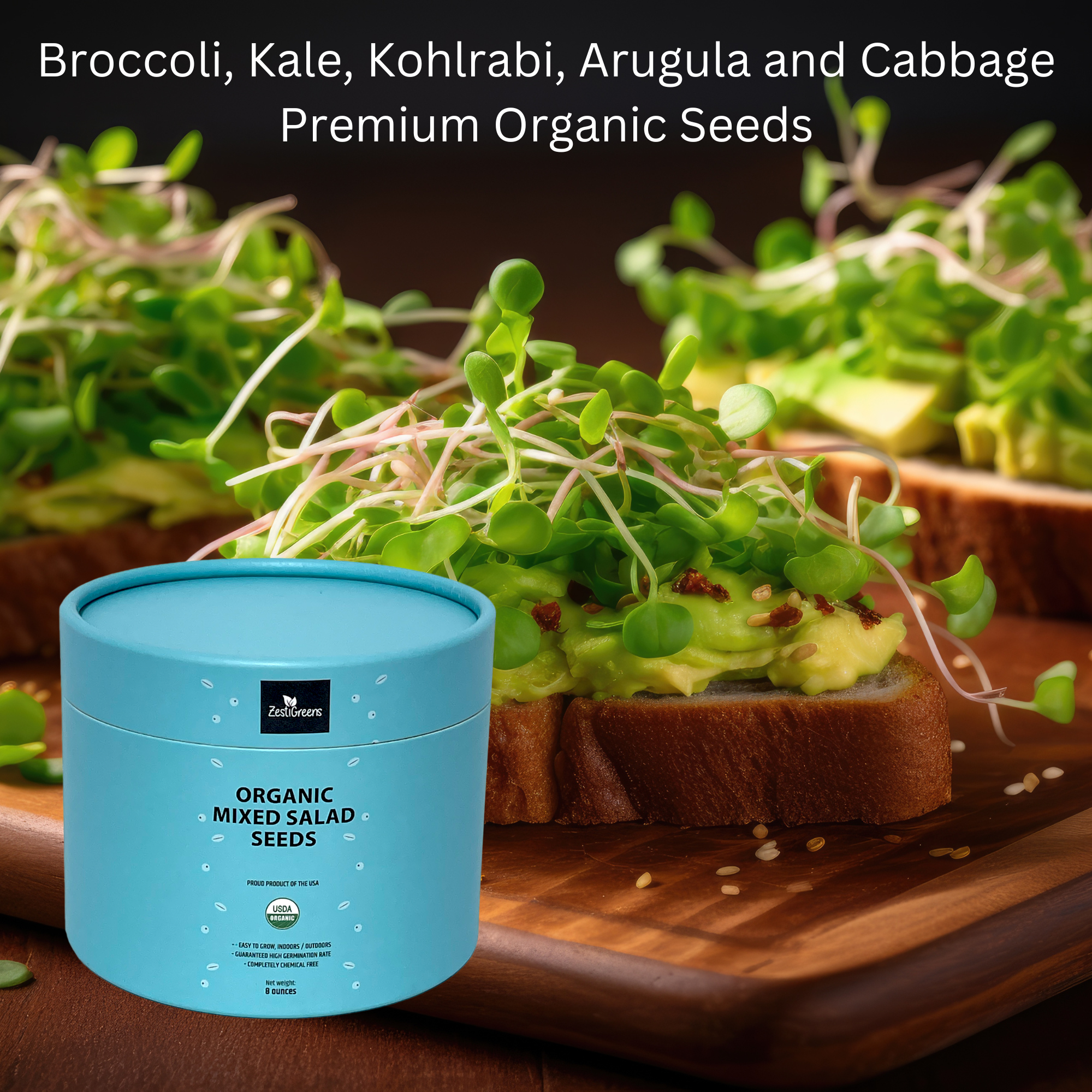 Load video: Superfood Microgreen Seeds Mix