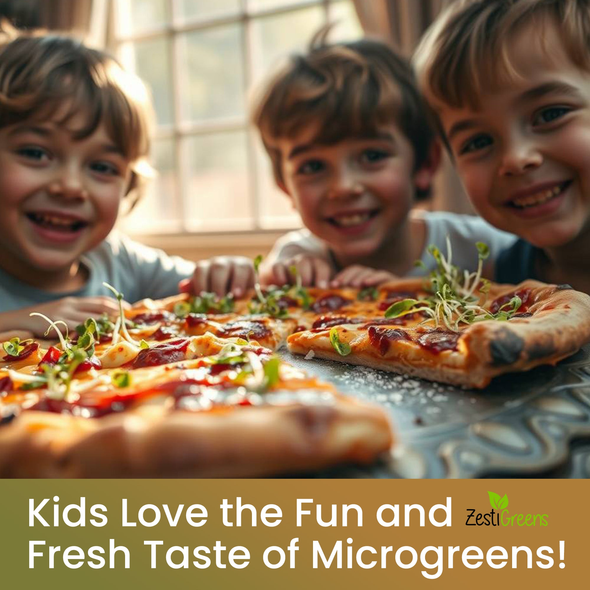 Grow-Your-Own Microgreens Kit for Kids – Sunflower and Melon Microgreens with Magical Expanding Soil!