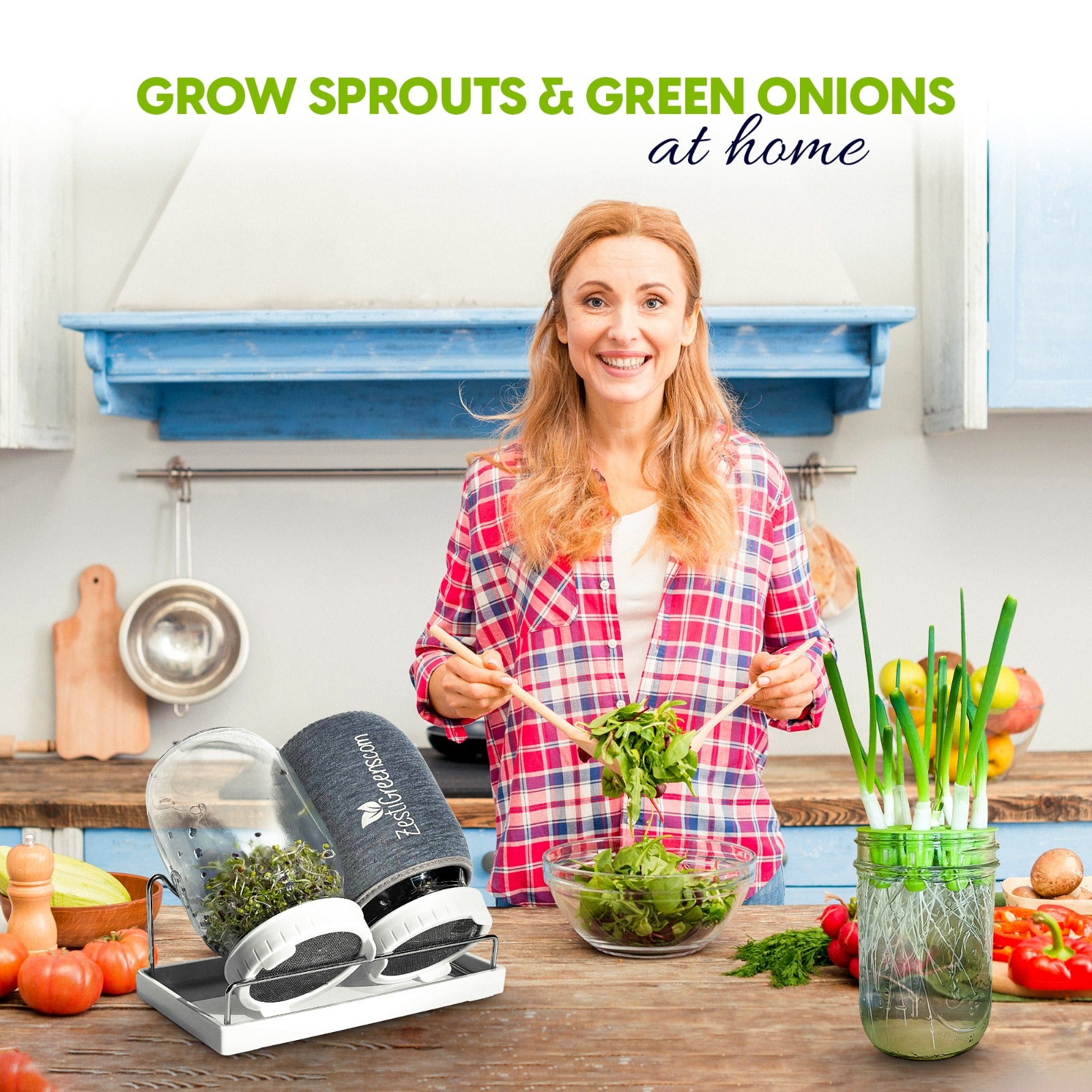 Jar Sprouts Growing Kit