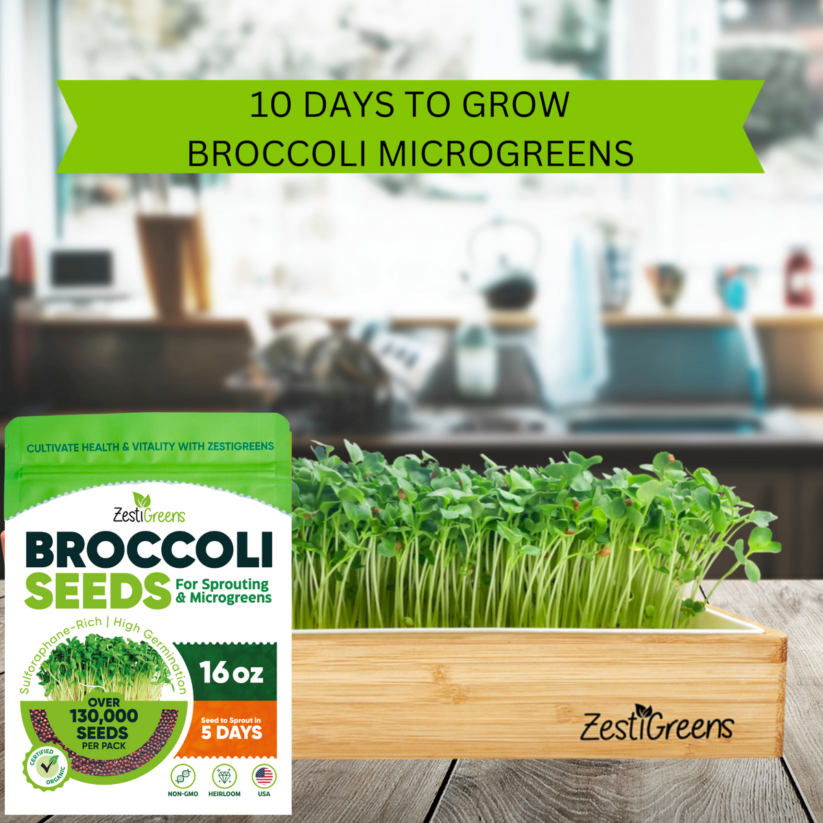 Organic Broccoli Seeds