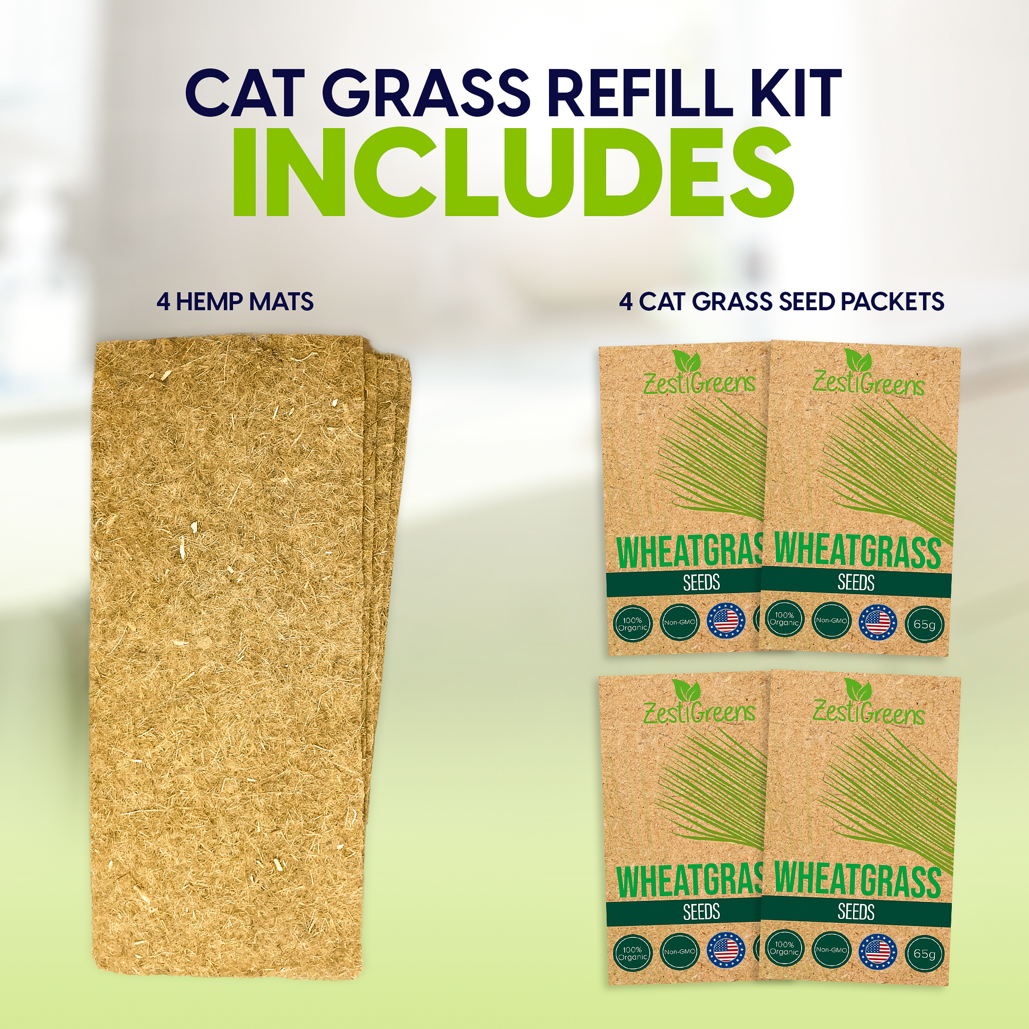 Cat Grass Refills