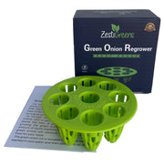 Easiest Green Onion Regrower. Includes Ergonically Designed Lid & Instructions for Beginners.