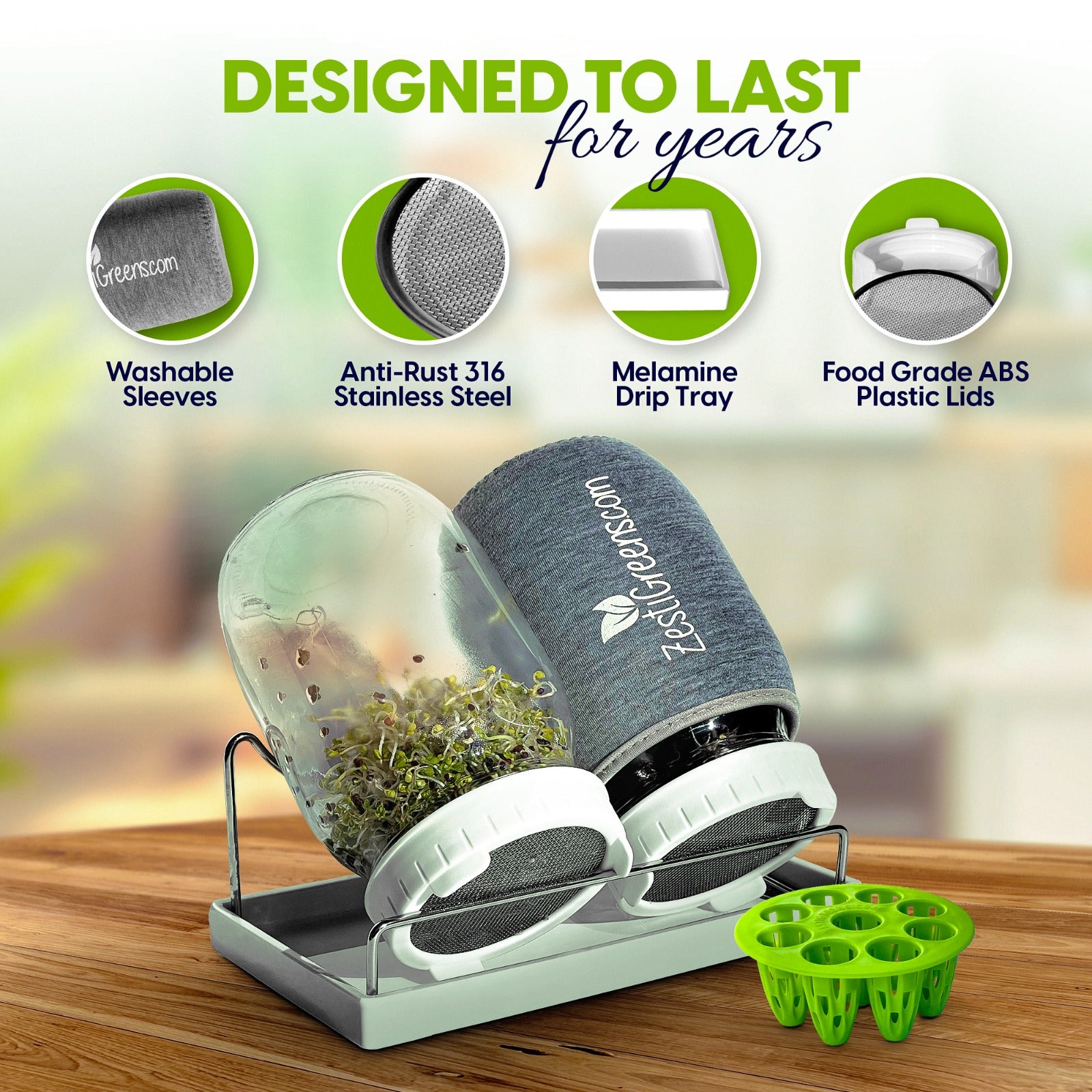 Jar Sprouts Growing Kit