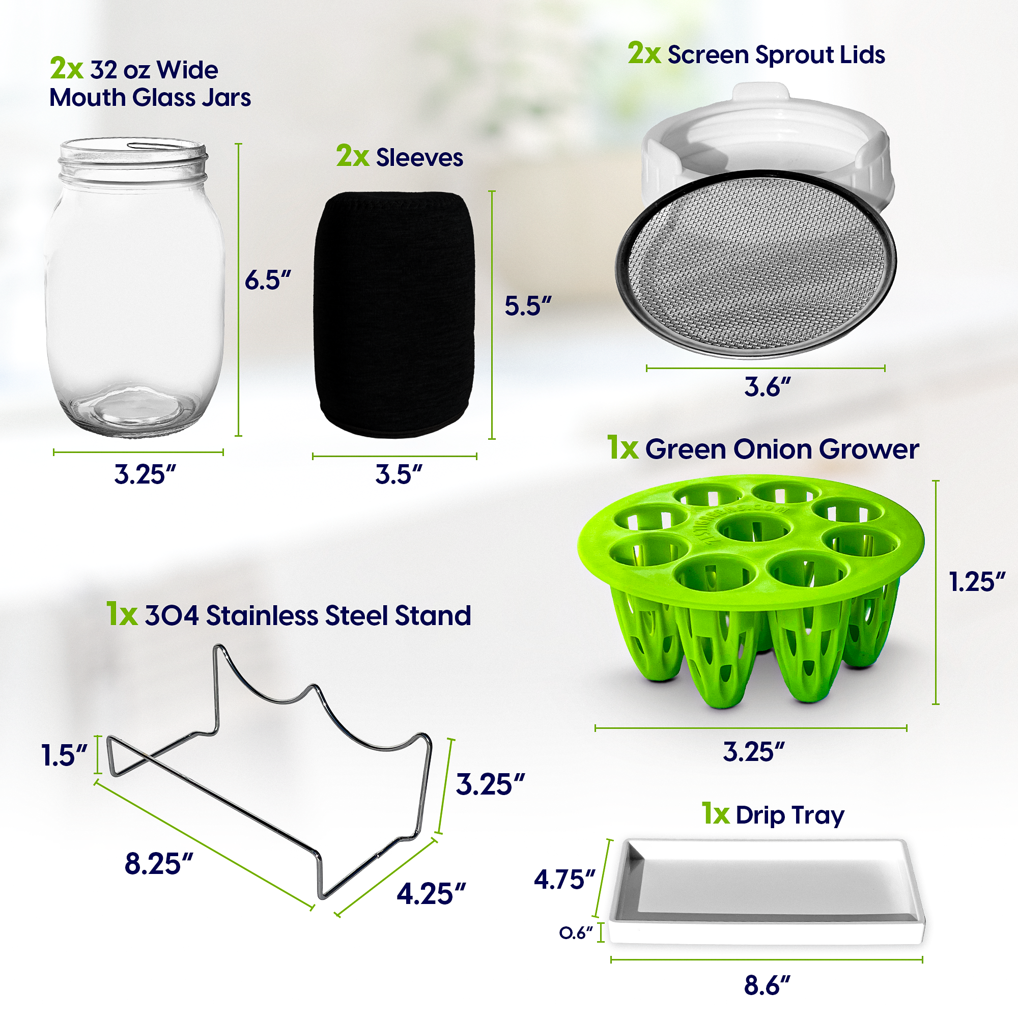 Jar Sprouts Growing Kit