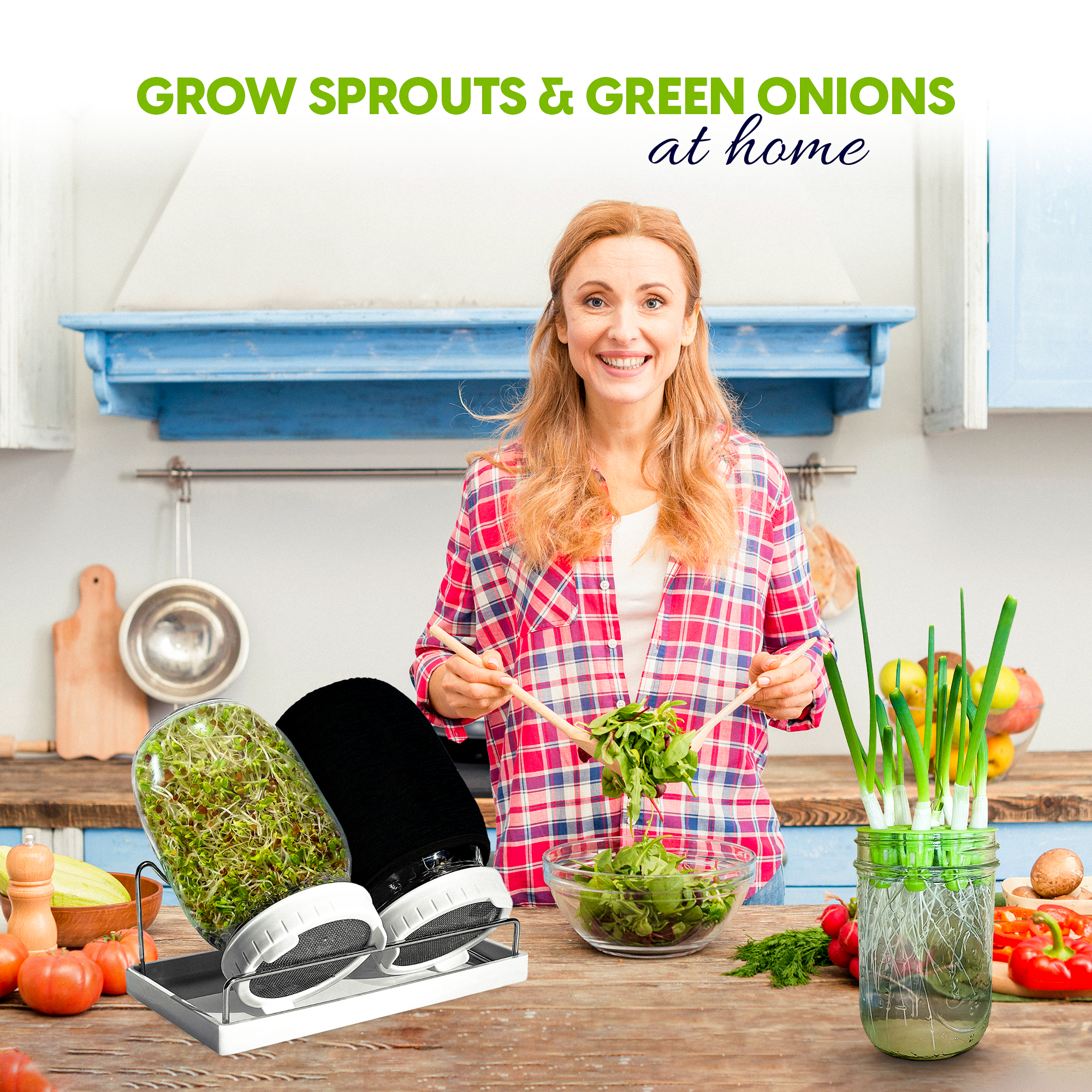 Jar Sprouts Growing Kit