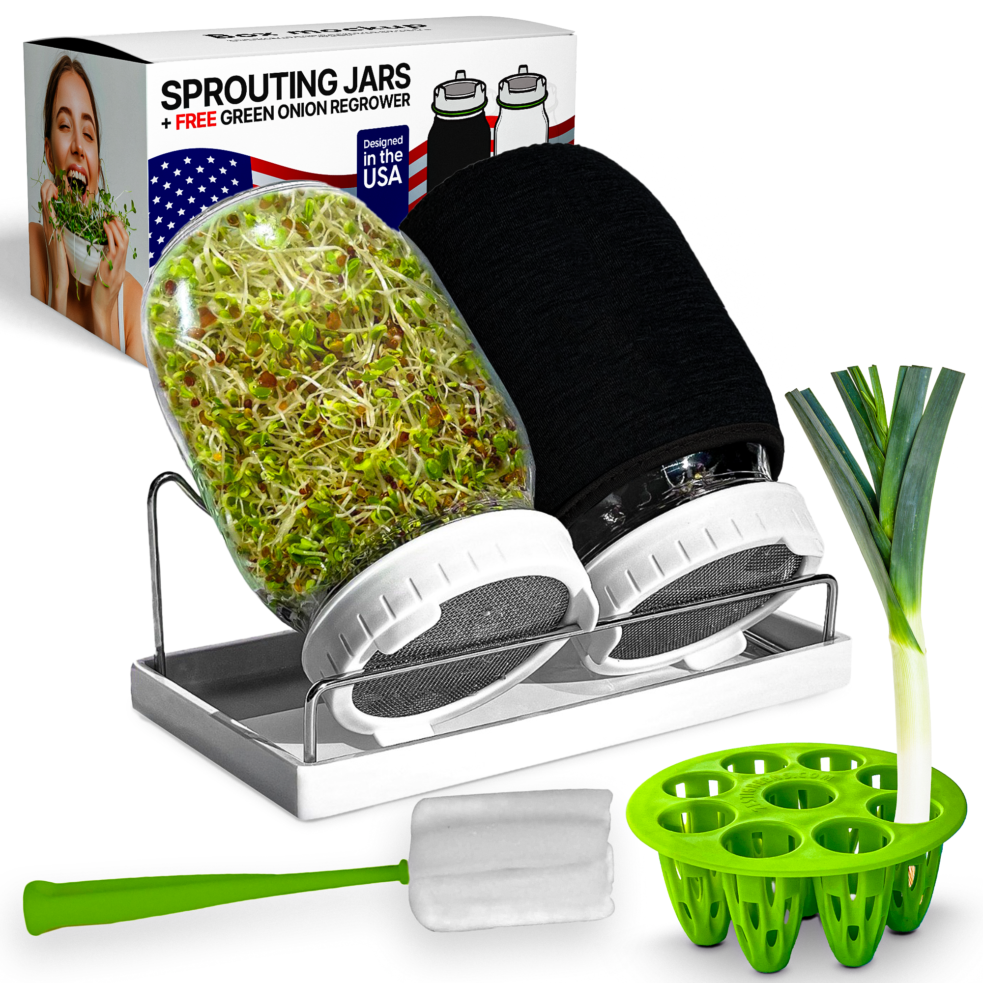 Jar Sprouts Growing Kit