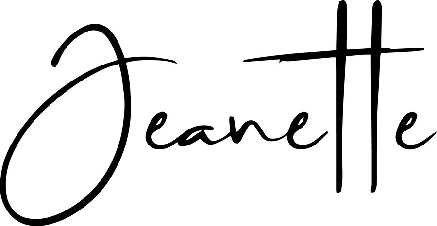 Jeanette’s signature